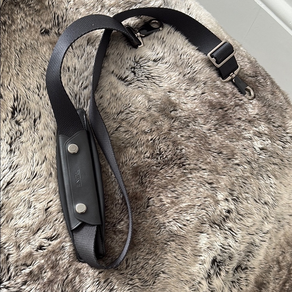 Tumi Black Adjustable Strap
